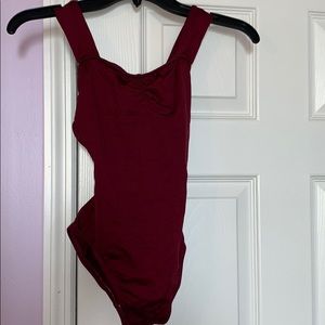 MOTIONWEAR Burgundy DANCE Leotard Adult M